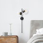 Opviq Lámpara de pared Fazli - 10415 Negro